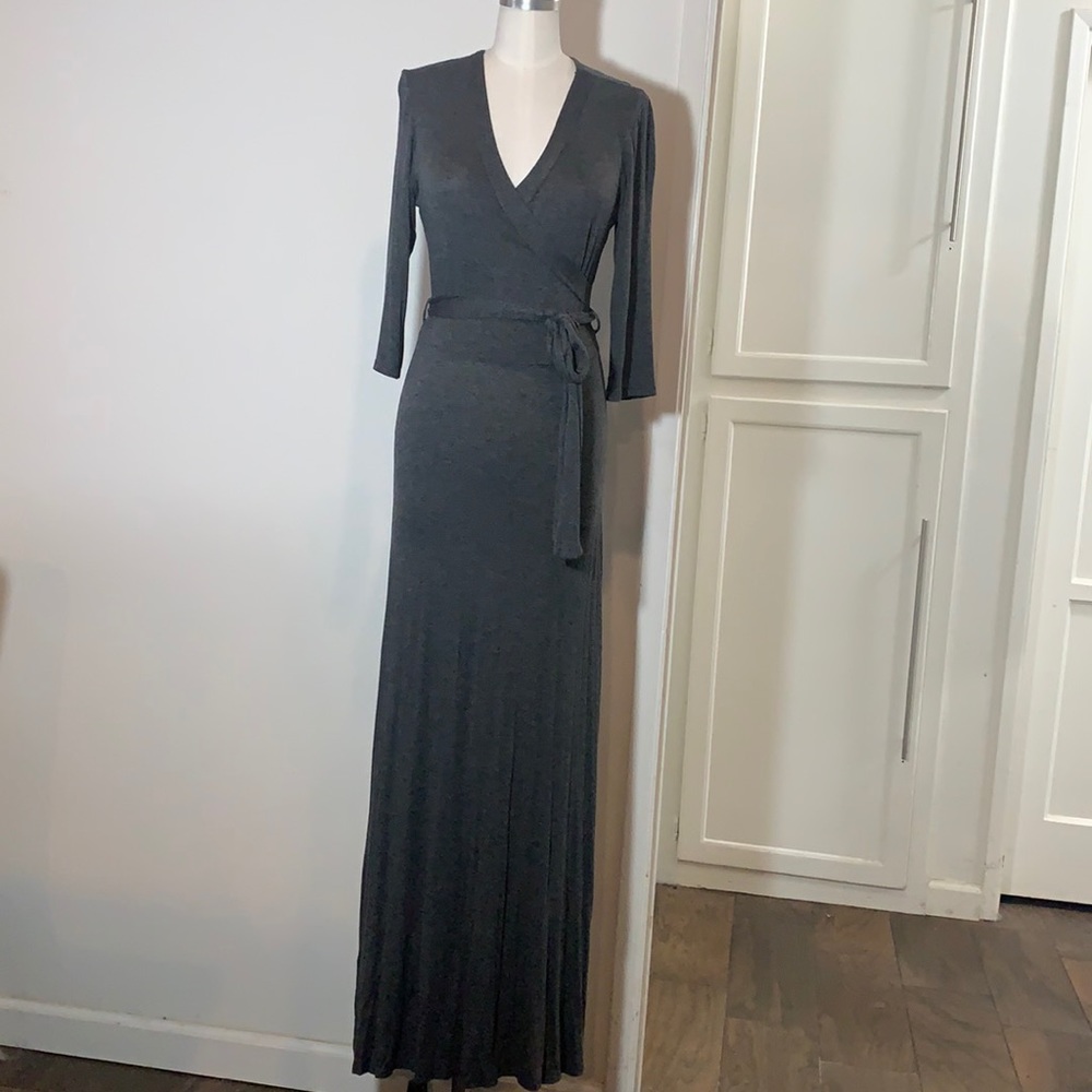 Wrap Maxi Dress with tie
